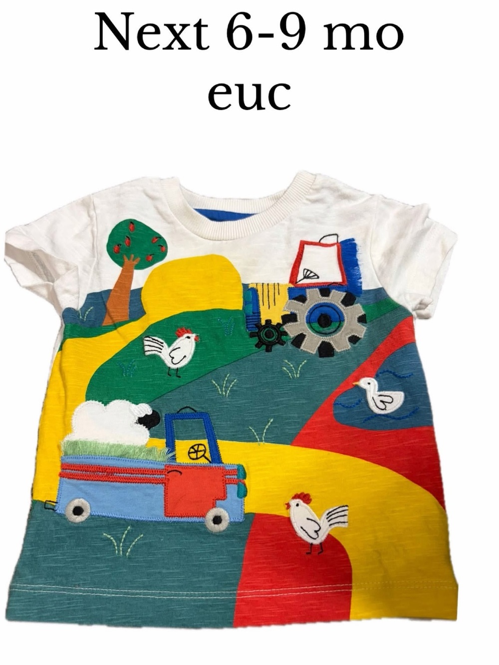 Next 6-9 month farm shirt